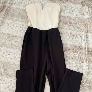 GUESS White Corset Jumpsuit